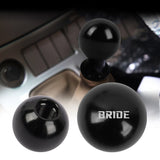 Brand New Universal Bride Black Aluminum Round Ball Shift Knob Manual Car Racing Gear Shifter M8 M10 M12