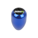 Brand New JDM Universal Carbon Fiber Sticker Aluminum Manual Gear Stick Blue Shift Knob Shifter M8 M10 M12