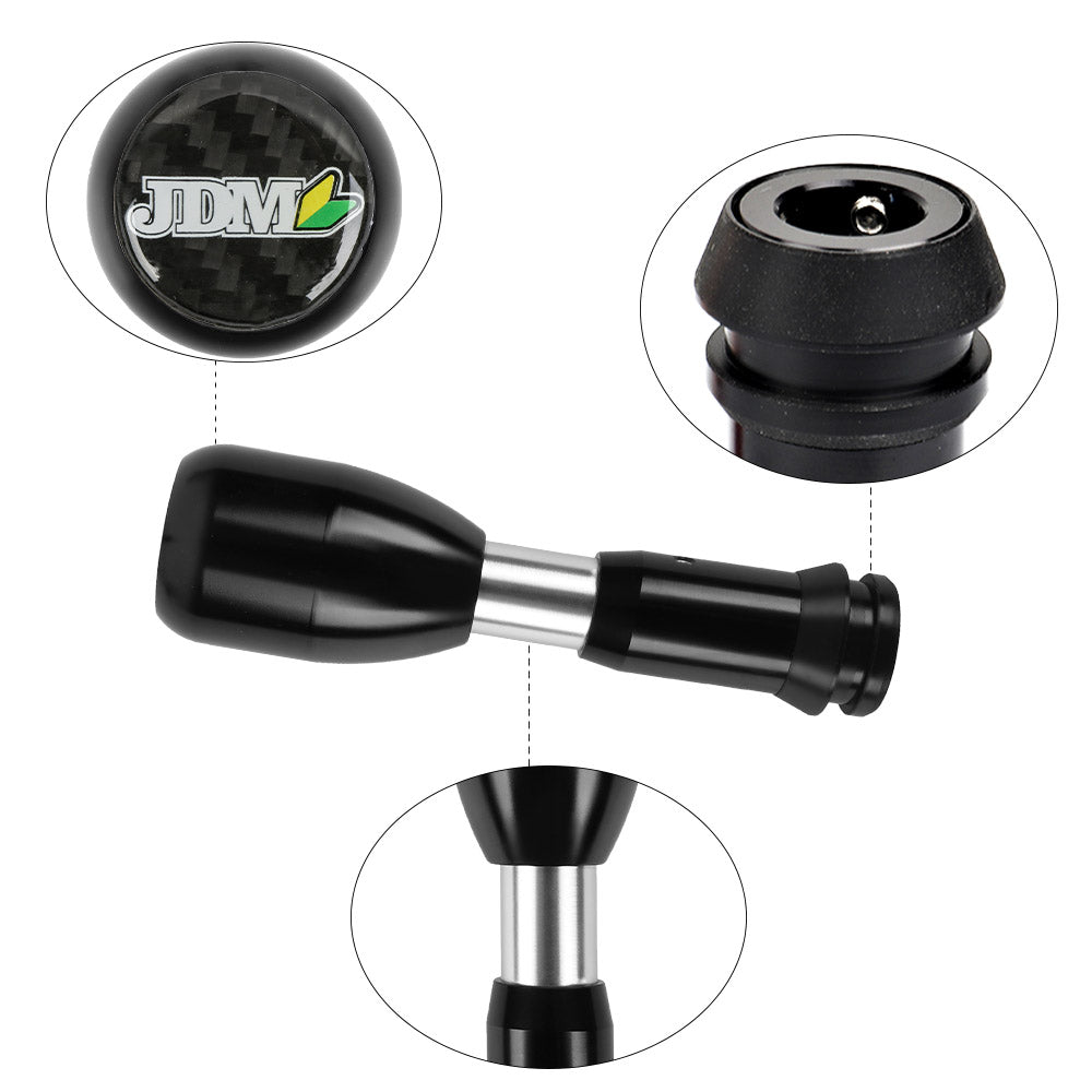 Brand New JDM Black Aluminum Automatic Transmission Car Gear Shift Knob Shifter level