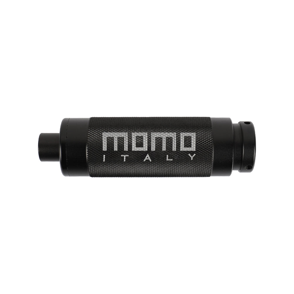 Brand New Momo Black Aluminum Car Handle Hand Brake Sleeve Universal Fitment Cover