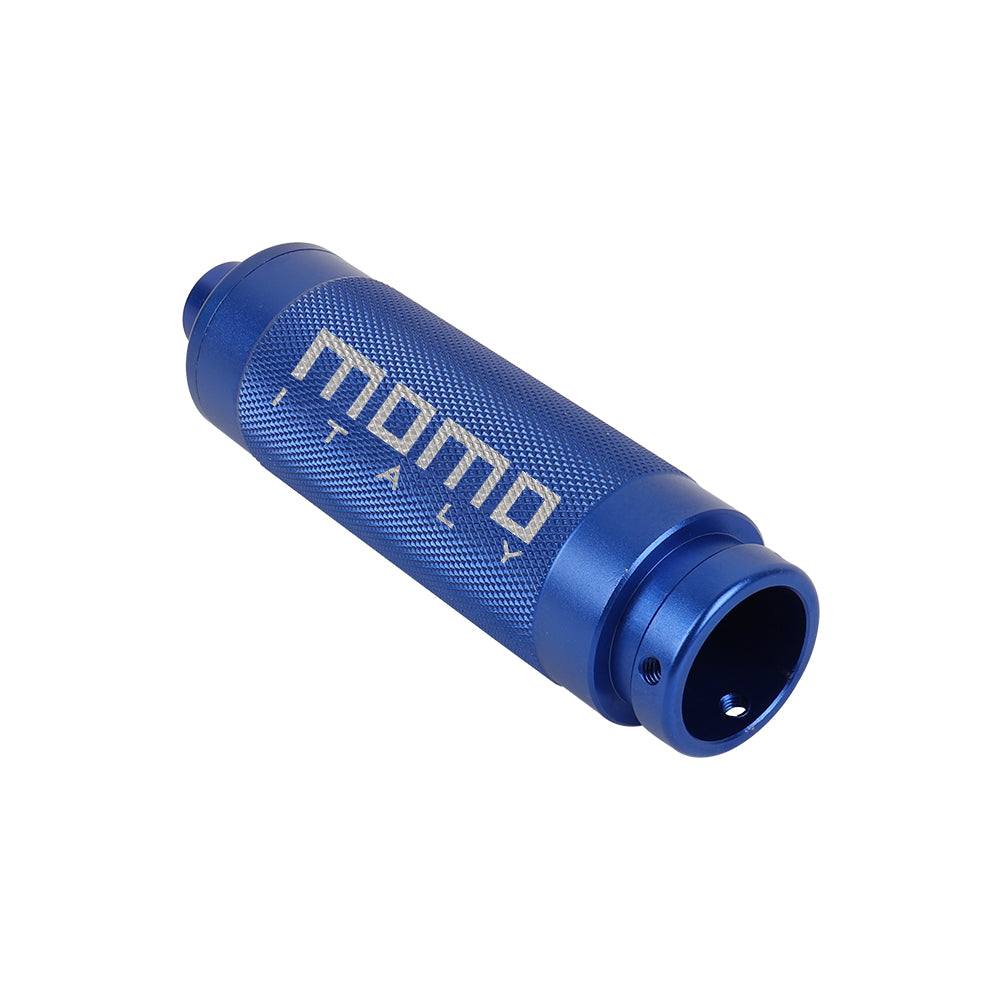 Brand New Momo Blue Aluminum Car Handle Hand Brake Sleeve Universal Fitment Cover