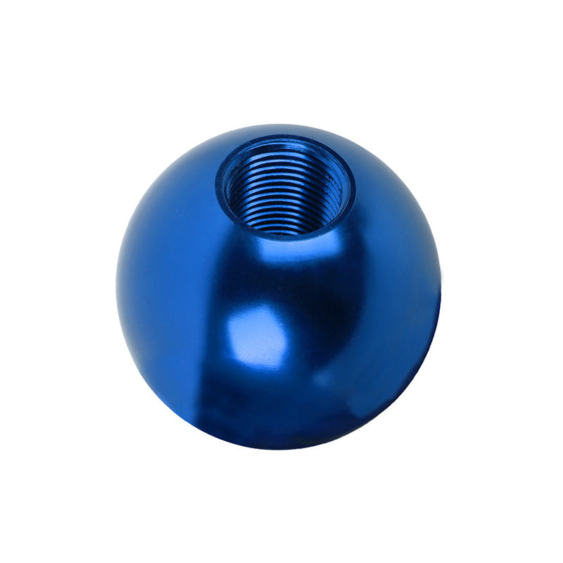 BRAND NEW UNIVERSAL MOMO JDM Aluminum Blue Round Ball Manual Gear Stick Shift Knob Universal M8 M10 M12