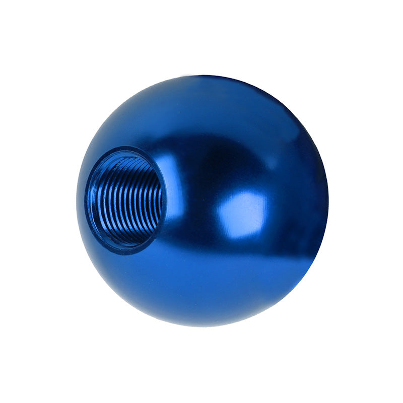 BRAND NEW UNIVERSAL MOMO JDM Aluminum Blue Round Ball Manual Gear Stick Shift Knob Universal M8 M10 M12