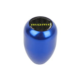 Brand New JDM Momo Universal Carbon Fiber Sticker Aluminum Manual Gear Stick Blue Shift Knob Shifter M8 M10 M12