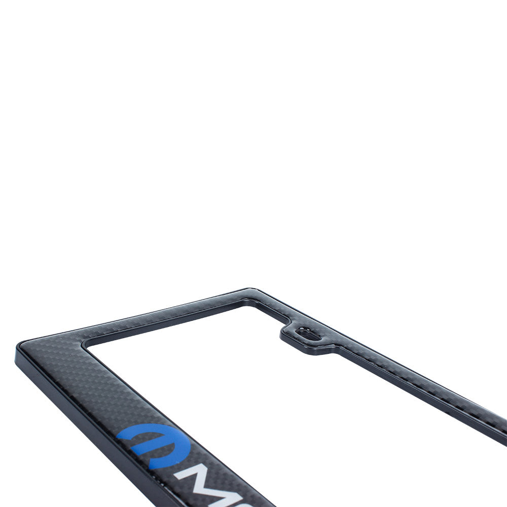 Brand New Universal 100% Real Carbon Fiber Mopar License Plate Frame - 1PCS