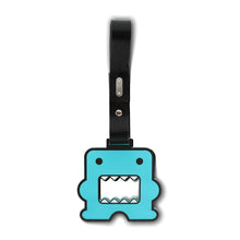 Load image into Gallery viewer, Brand New Domo Teal JDM TSURIKAWA Subway Bus Black Handle Strap Charm Drift