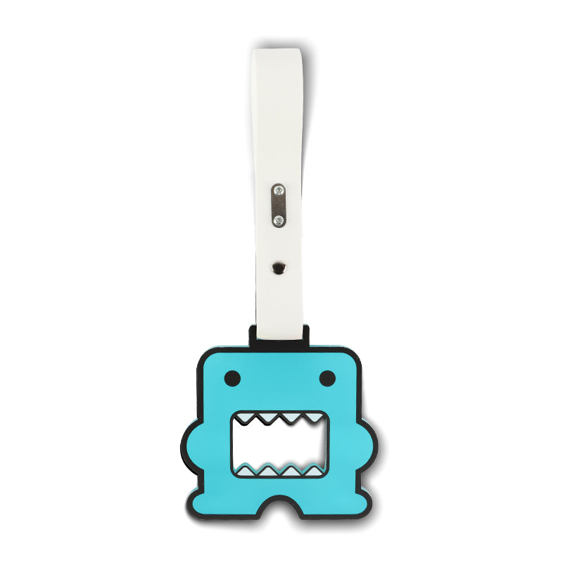 Brand New Domo Teal JDM TSURIKAWA Subway Bus White Handle Strap Charm Drift