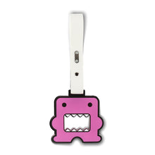 Load image into Gallery viewer, Brand New Domo Purple JDM TSURIKAWA Subway Bus White Handle Strap Charm Drift