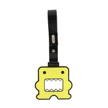 Load image into Gallery viewer, Brand New Domo Yellow JDM TSURIKAWA Subway Bus Black Handle Strap Charm Drift