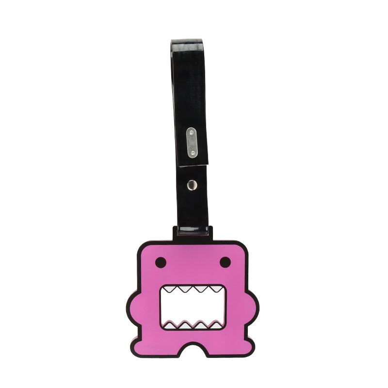 Brand New Domo Purple JDM TSURIKAWA Subway Bus Black Handle Strap Charm Drift