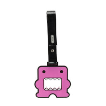 Load image into Gallery viewer, Brand New Domo Purple JDM TSURIKAWA Subway Bus Black Handle Strap Charm Drift