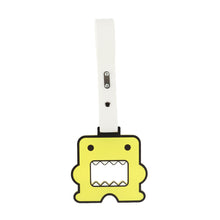 Load image into Gallery viewer, Brand New Domo Yellow JDM TSURIKAWA Subway Bus White Handle Strap Charm Drift