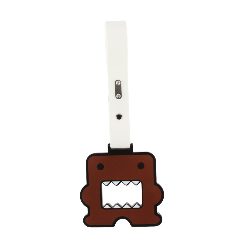 Brand New Domo Brown JDM TSURIKAWA Subway Bus White Handle Strap Charm Drift