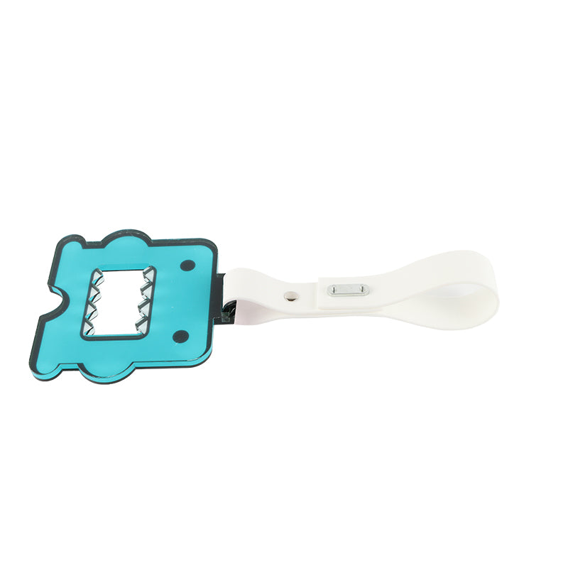 Brand New Domo Teal JDM TSURIKAWA Subway Bus White Handle Strap Charm Drift