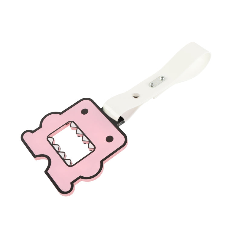 Brand New Domo Pink JDM TSURIKAWA Subway Bus White Handle Strap Charm Drift