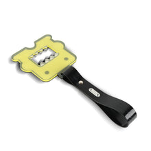 Load image into Gallery viewer, Brand New Domo Yellow JDM TSURIKAWA Subway Bus Black Handle Strap Charm Drift