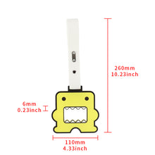 Load image into Gallery viewer, Brand New Domo Yellow JDM TSURIKAWA Subway Bus White Handle Strap Charm Drift