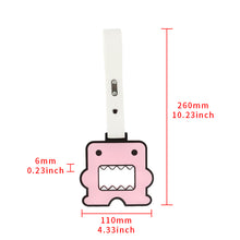 Load image into Gallery viewer, Brand New Domo Pink JDM TSURIKAWA Subway Bus White Handle Strap Charm Drift