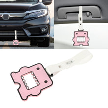 Load image into Gallery viewer, Brand New Domo Pink JDM TSURIKAWA Subway Bus White Handle Strap Charm Drift