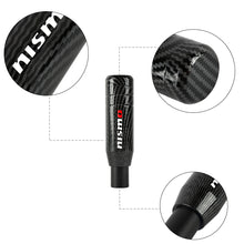 Load image into Gallery viewer, Brand New Universal JDM 13CM Nismo Aluminum Carbon Fiber Style Automatic Gear Stick Shift Knob Lever Shifter