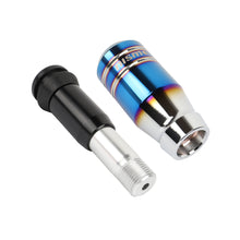 Load image into Gallery viewer, Brand New Universal Nismo Aluminum Burnt Blue Automatic Gear Shift Knob Shifter Lever Head