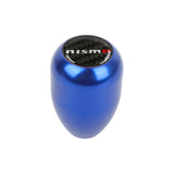 Brand New JDM Universal Nismo Carbon Fiber Sticker Aluminum Manual Gear Stick Blue Shift Knob Shifter M8 M10 M12