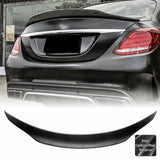 BRAND NEW Real Carbon Fiber Trunk Spoiler Wing For 2015-2021 Mercedes Benz W205 C-Class Sedan