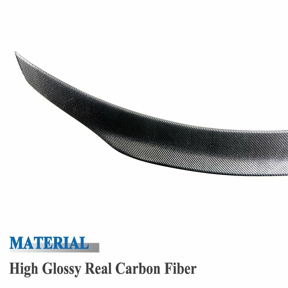 BRAND NEW Real Carbon Fiber Trunk Spoiler Wing For 2015-2021 Mercedes Benz W205 C-Class Sedan