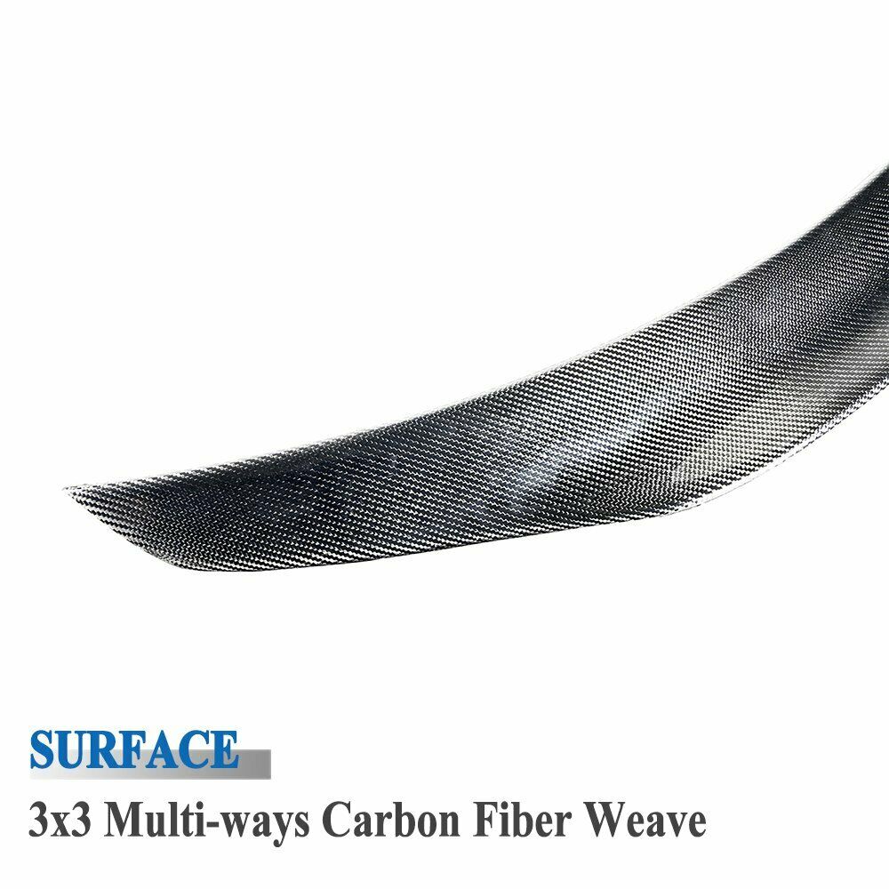 BRAND NEW Real Carbon Fiber Trunk Spoiler Wing For 2015-2021 Mercedes Benz W205 C-Class Sedan