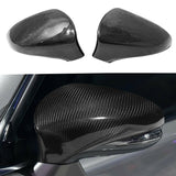 Brand New Real Carbon Fiber Car Side Mirror Cover Caps For 2014-2020 Lexus CT200