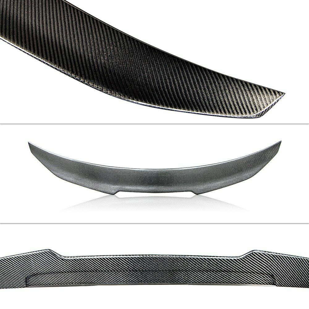 BRAND NEW 2015-2019 BMW F16 F86 X6 X6M HIGH KICK Real Carbon Fiber Rear Trunk PSM Spoiler