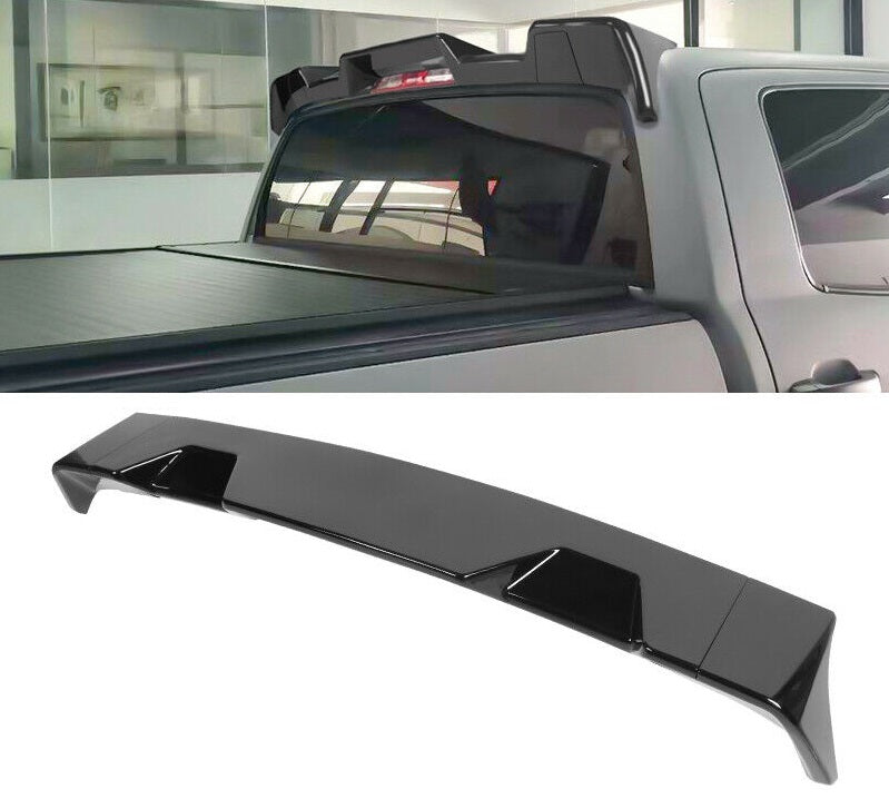 BRAND NEW 2014-2021 Toyota Tundra All Cab & Bed Size ABS Glossy Black Rear Roof Spoiler Wing