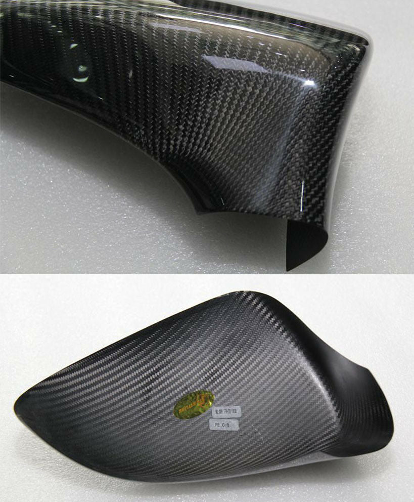 Brand New Real Carbon Fiber Car Side Mirror Cover Caps For 2013-2016 Lexus LS460