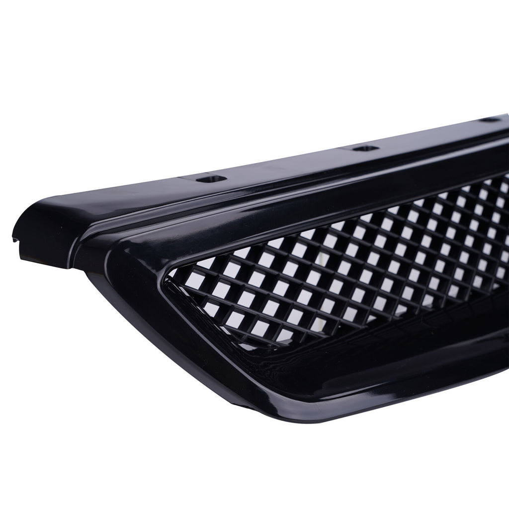 Brand New 1999-2000 Honda Civic EK JDM EM1 EJ8 Jdm Type R Black Mesh ABS Front Hood Grille Grill