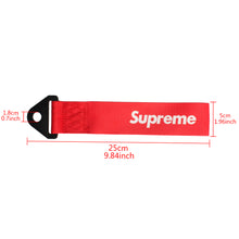 Load image into Gallery viewer, Brand New Supreme Race High Strength Red Tow Towing Strap Hook For Front / REAR BUMPER JDM