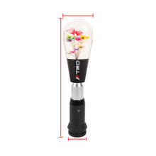 Load image into Gallery viewer, Brand New Universal JDM TRD Black Crystal Real Flowers Head Automatic Car Gear Shift Knob shifter