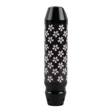 Load image into Gallery viewer, Brand New Sakura Flowers Universal Real Carbon Fiber Black Aluminum Automatic Transmission Racing Gear Shift Knob