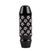 Load image into Gallery viewer, Brand New Universal Sakura Flower Real Carbon Fiber Black Aluminum Automatic Transmission Racing Gear Shift Knob