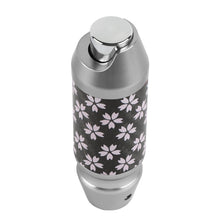 Load image into Gallery viewer, Brand New Universal Sakura Flowers Real Carbon Fiber Silver Aluminum Automatic Transmission Racing Gear Shift Knob