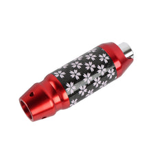 Load image into Gallery viewer, Brand New Universal Sakura Flower Real Carbon Fiber Red Aluminum Automatic Transmission Racing Gear Shift Knob