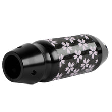 Load image into Gallery viewer, Brand New Universal Sakura Flower Real Carbon Fiber Black Aluminum Automatic Transmission Racing Gear Shift Knob