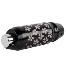 Load image into Gallery viewer, Brand New Universal Sakura Flower Real Carbon Fiber Black Aluminum Automatic Transmission Racing Gear Shift Knob